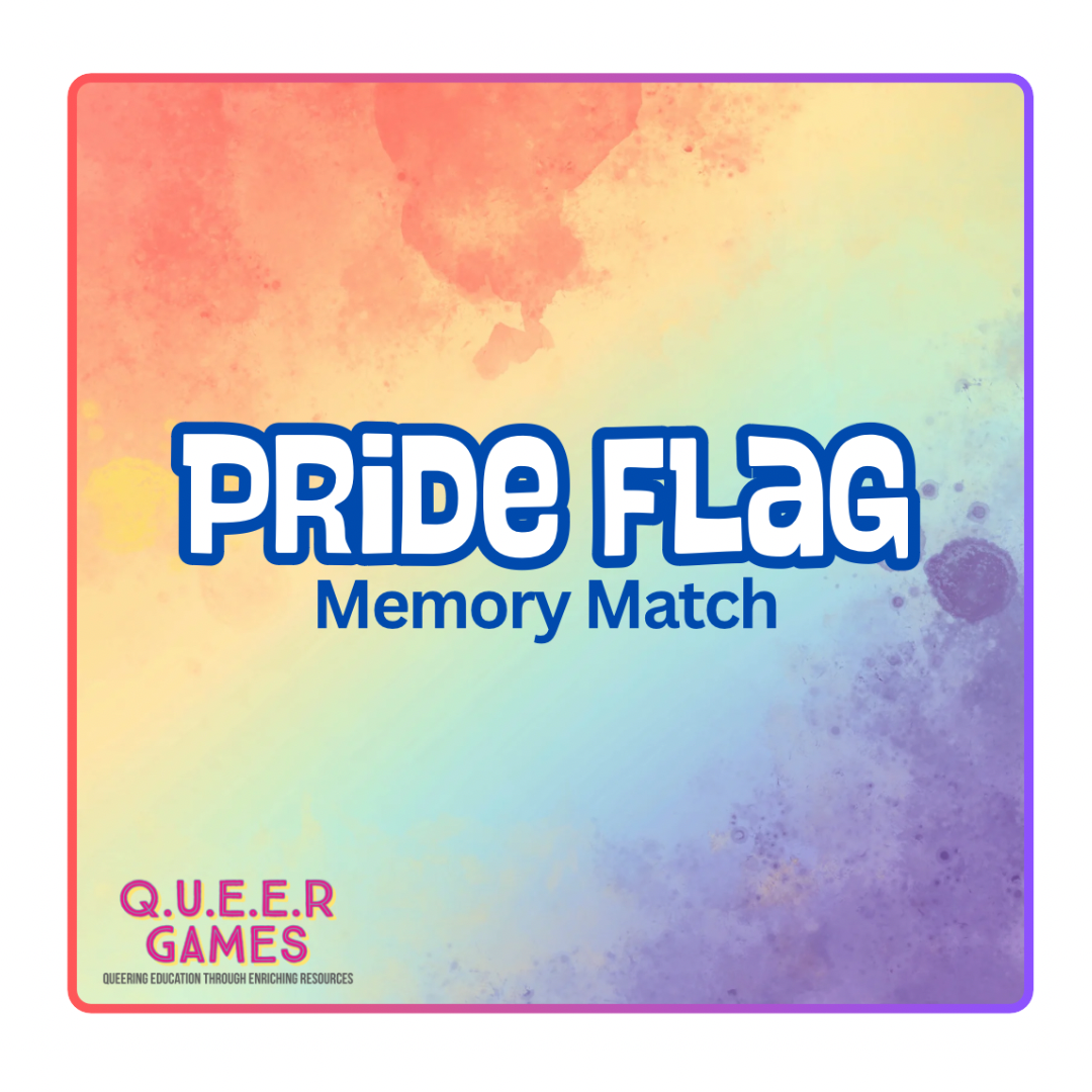 Pride Flag Memory Match Game